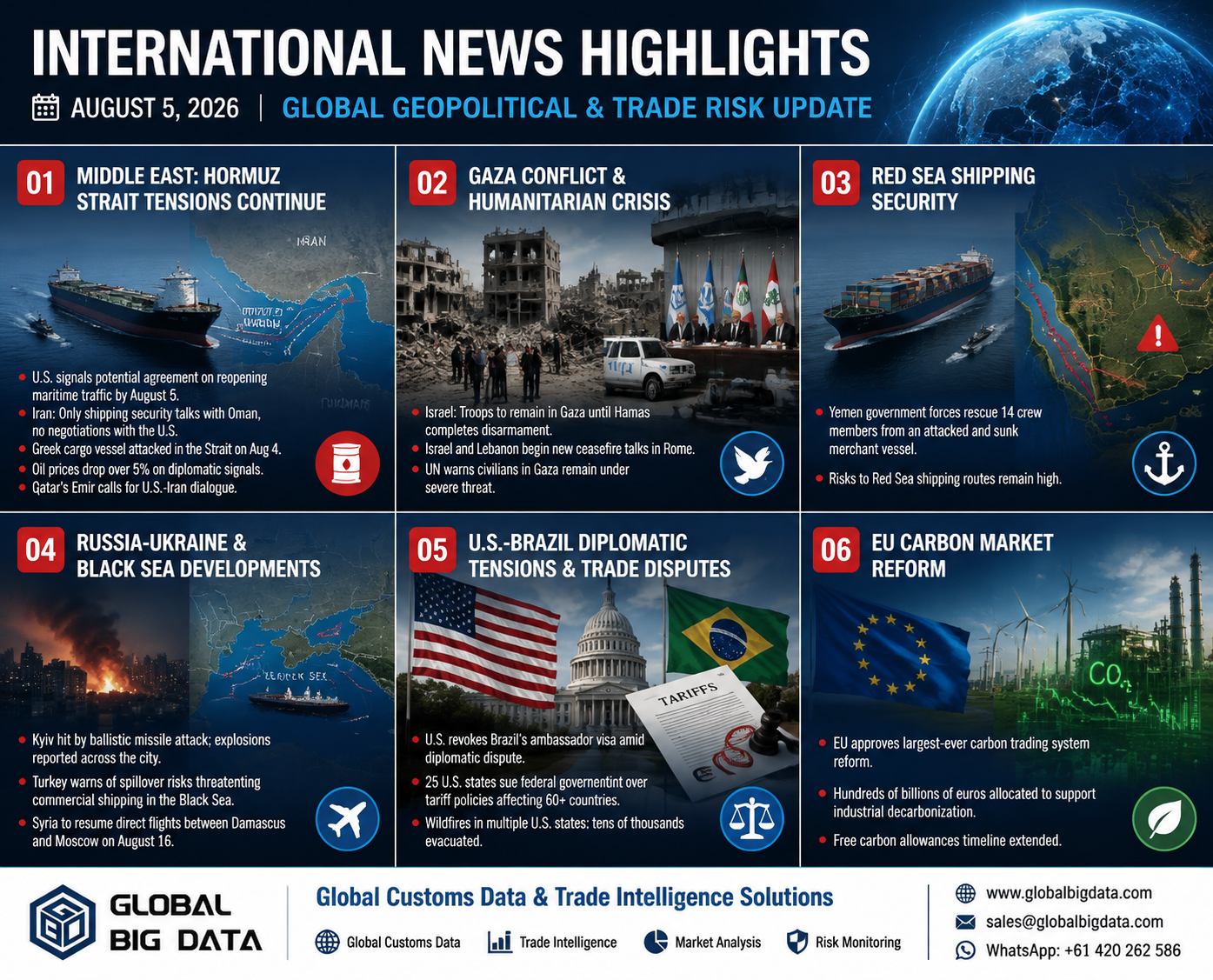 International News Highlights | August 5, 2026